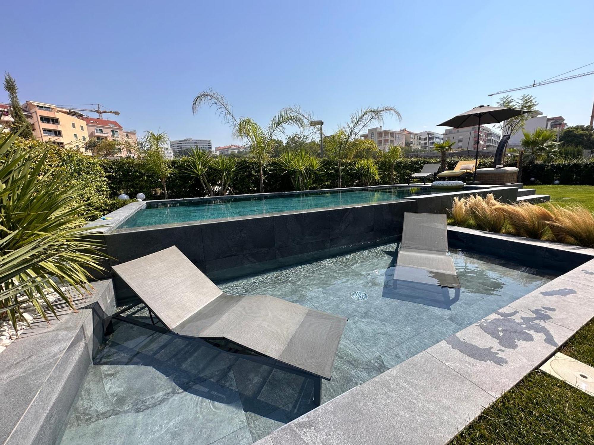 New Luxury Apartment With Private Heated Pool And Amazing Terrace With Seaview Split Exterior foto